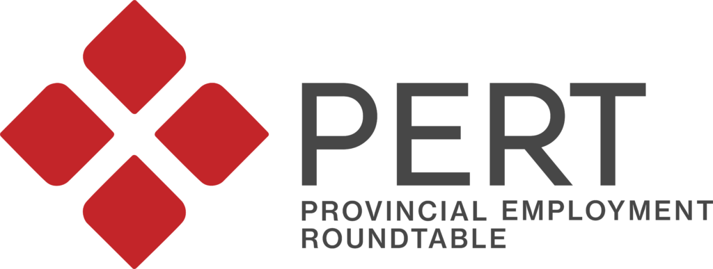 Logo of PERT (Provincial Employment Roundtable)